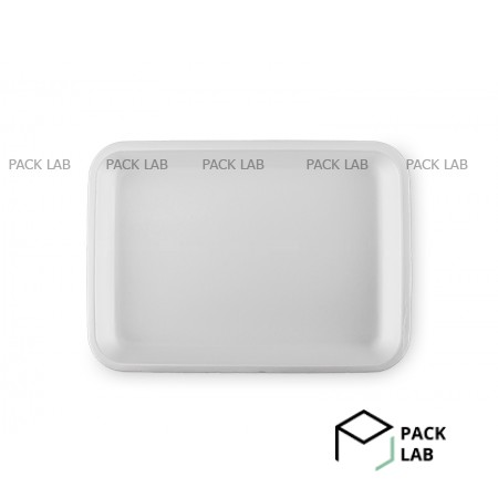Food tray foam polystyrene М-6-20 white 250*175*20 mm